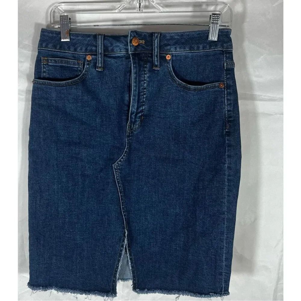 Madewell denim skirt